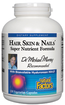 Hair, Skin & Nails (120 VCaps) Natural Factors